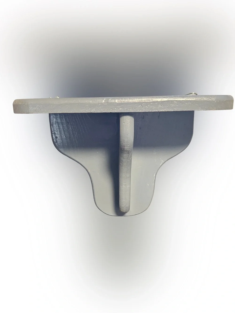 Neutral Gray Wooden Wall Hook - Unbranded